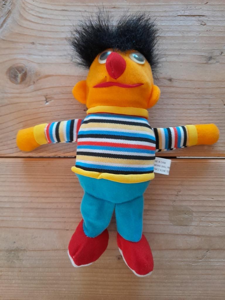 Vintage Ernie Sesamstraat knuffel, Verzamelen, Ophalen of Verzenden, Gebruikt