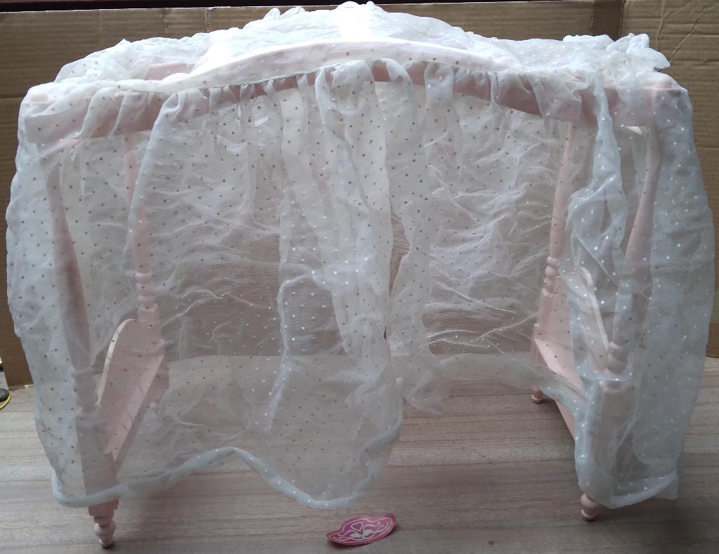 Lit à baldaquin/Hemelbed - Barbie (vintage), Enlèvement, Utilisé, Barbie