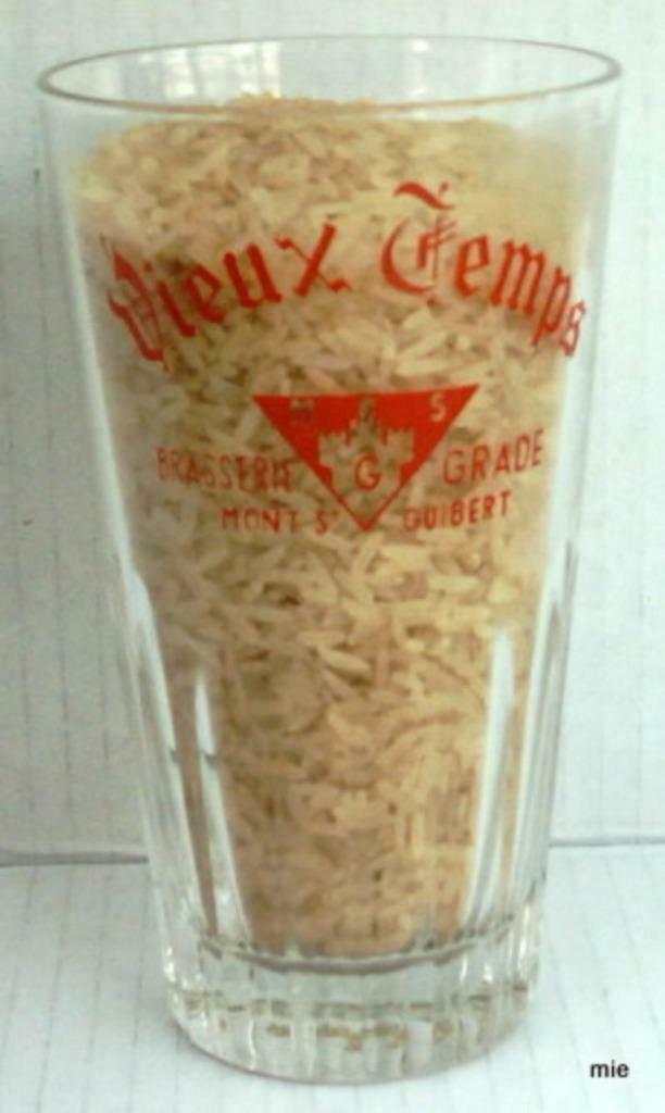 bier brouwerij glas Brasseries Grade Mont saint Guibert, Enlèvement ou Envoi, Comme neuf, Verre à bière