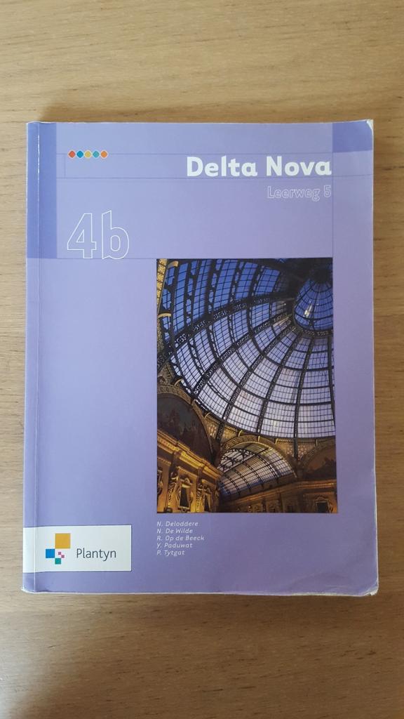 Delta Nova 4b leerweg 5, Ophalen of Verzenden, Zo goed als nieuw, ASO, Wiskunde A