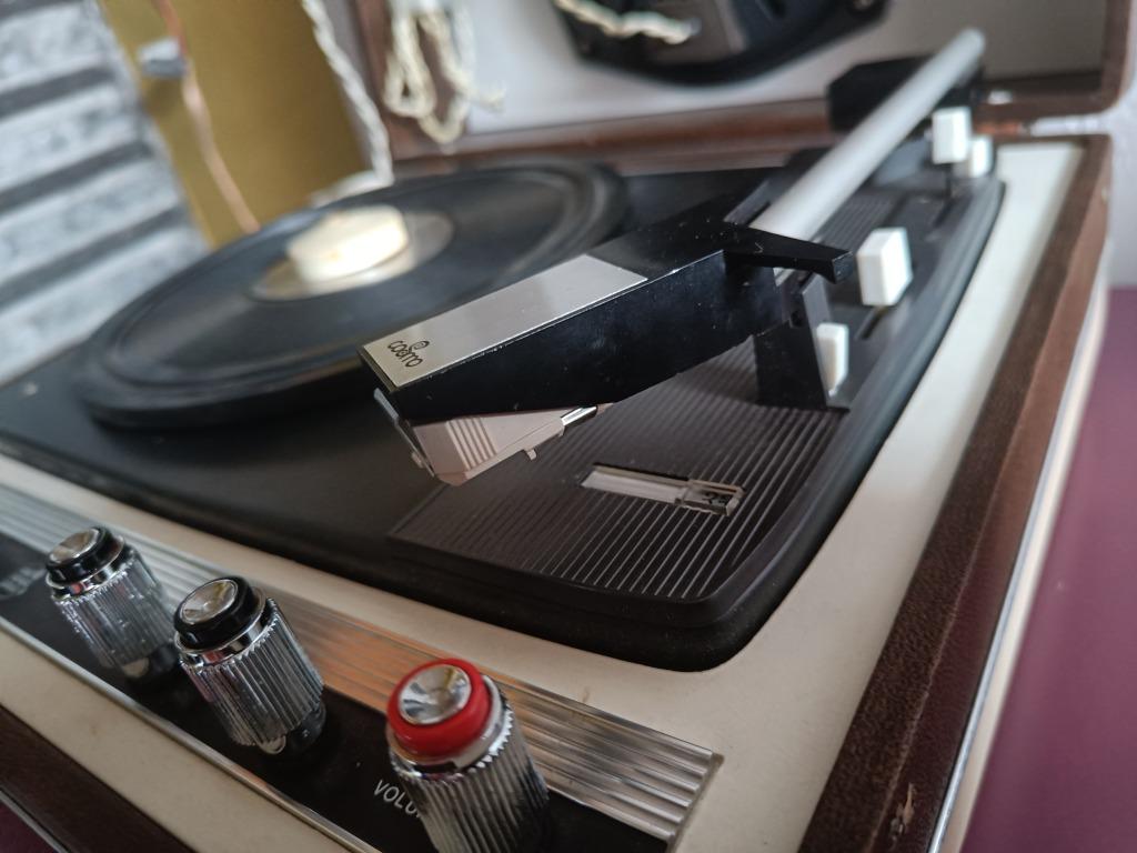 vintage platenspeler, Ophalen of Verzenden, Gebruikt, Platenspeler