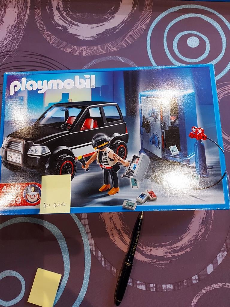 Dief auto  kluis politie 4059, Ophalen