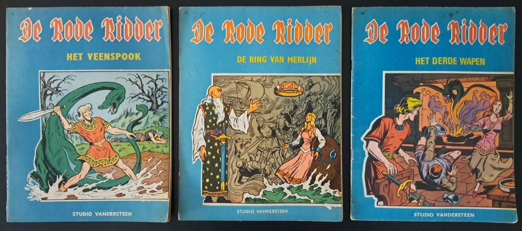 Lot De Rode Ridder strips, Plusieurs BD, Enlèvement ou Envoi, Utilisé, Leopold Vermeiren