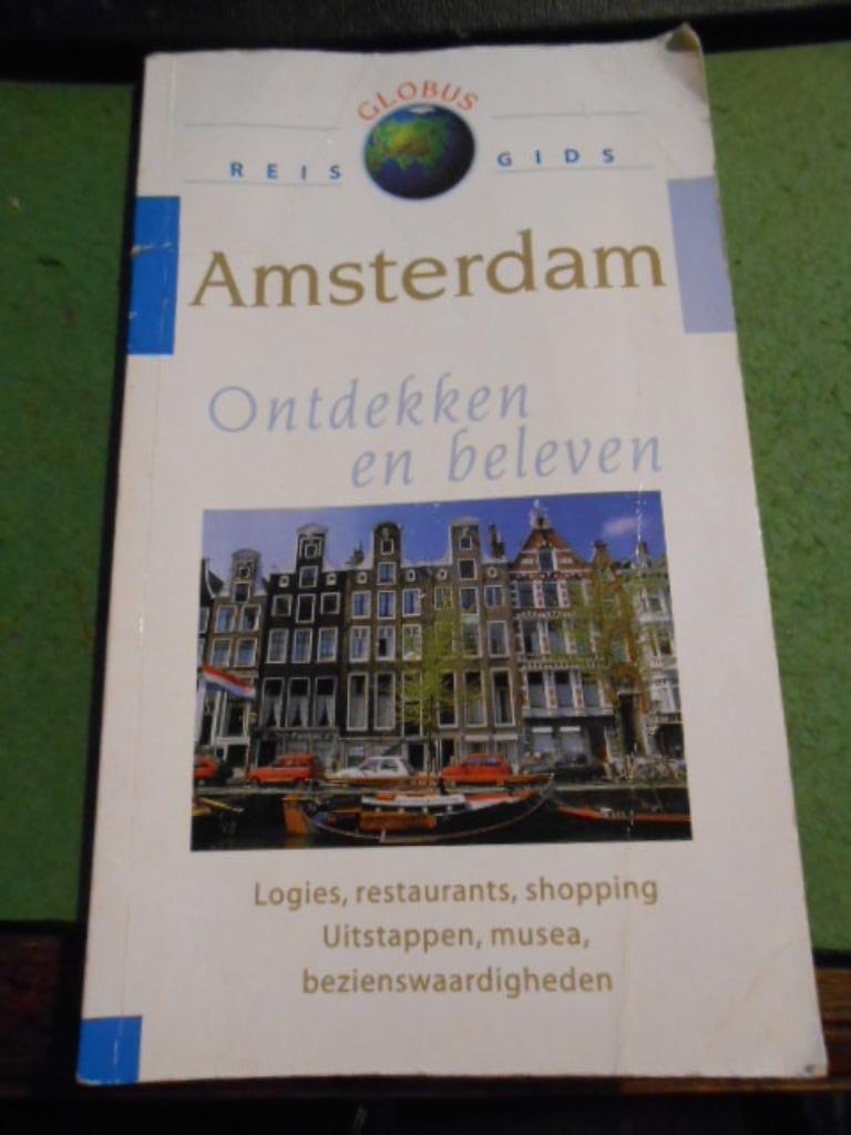reisgids Amsterdam 2003 Globus Ontdekken en beleven 124 blz, Ophalen of Verzenden, Reisgids of -boek, Gelezen, Overige merken