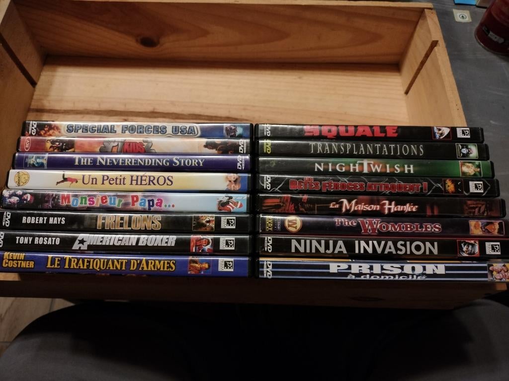 Lot 16 DVD, Enlèvement ou Envoi, Utilisé