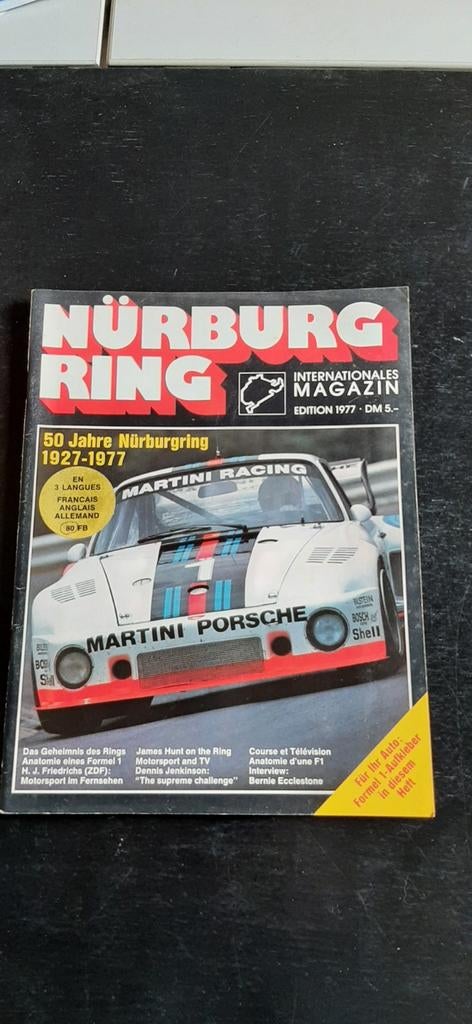 Revue NURRBURGRING 1977, Enlèvement ou Envoi, Comme neuf