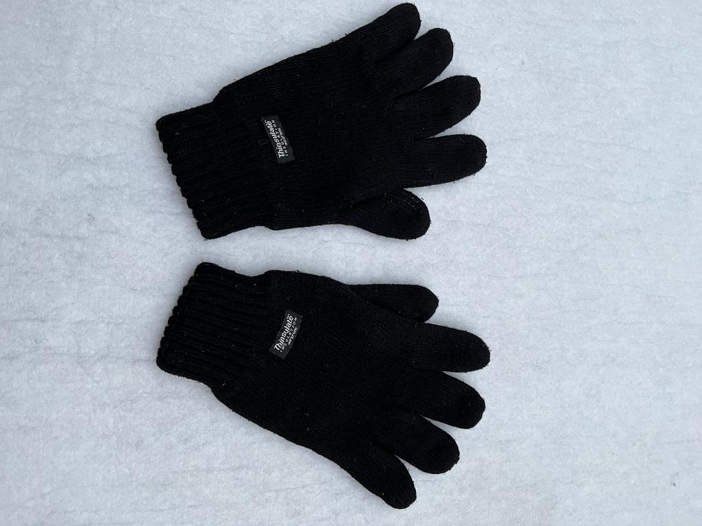 Handschoenen voor heren - wol - kleur zwart, Maat 48/50 (M), Ophalen of Verzenden, Zo goed als nieuw, Handschoenen