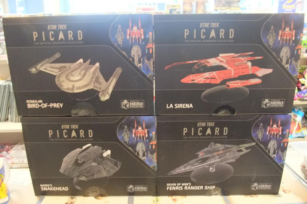 star trek picard starships eaglemoss, Verzamelen, Beeldje, Replica of Model, Nieuw, Eaglemoss, Nvt
