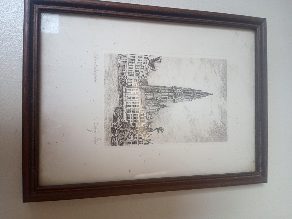 Ets, Kathedraal van Antwerpen, Ophalen