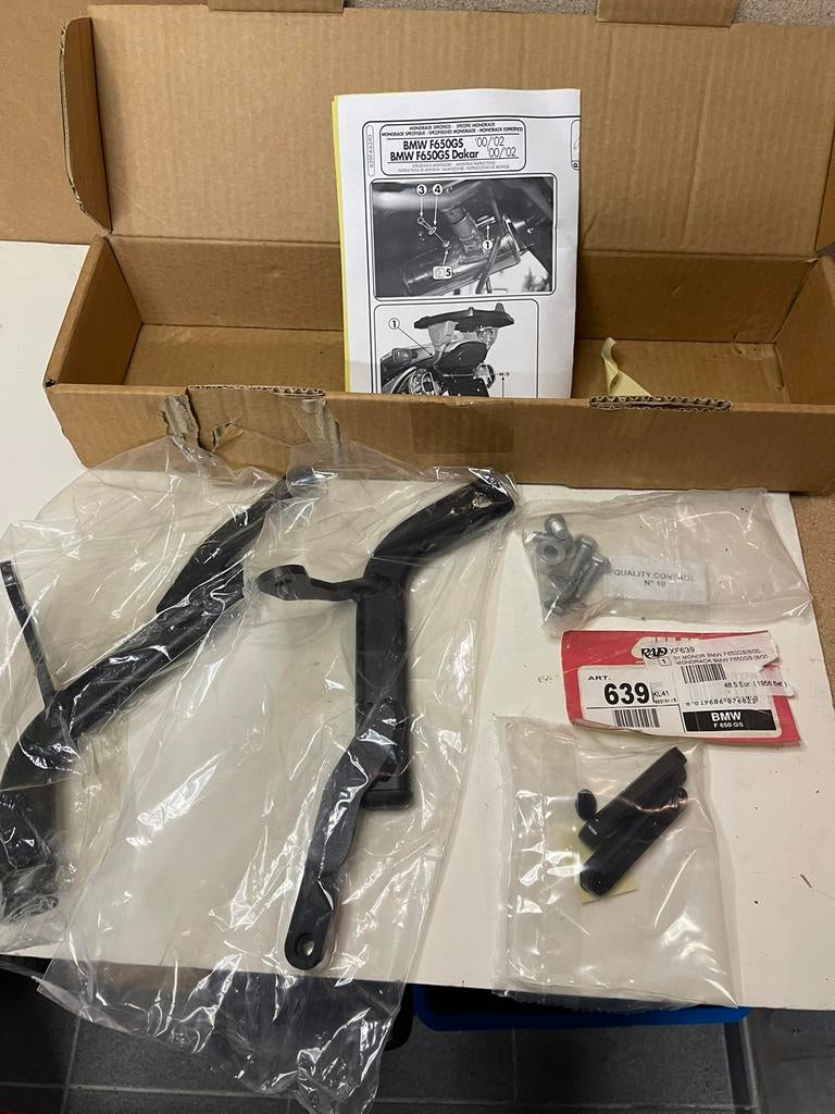 Ondersteuning voor Monorack Givi BMW F650 GS MY 2000, Motoren