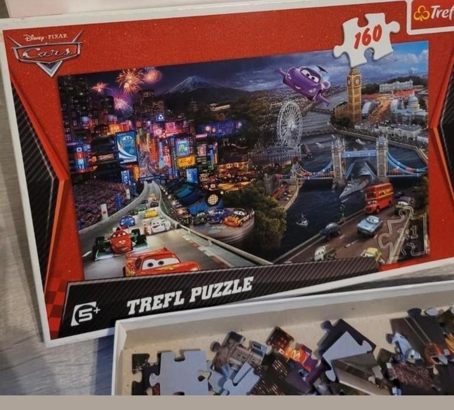 Puzzel cars, Ophalen of Verzenden, Zo goed als nieuw