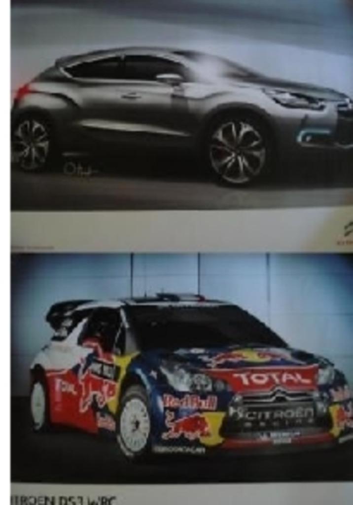 Citroën DS4 Citroen DS3 WRC Poster, Verzenden, Gelezen, Citroën