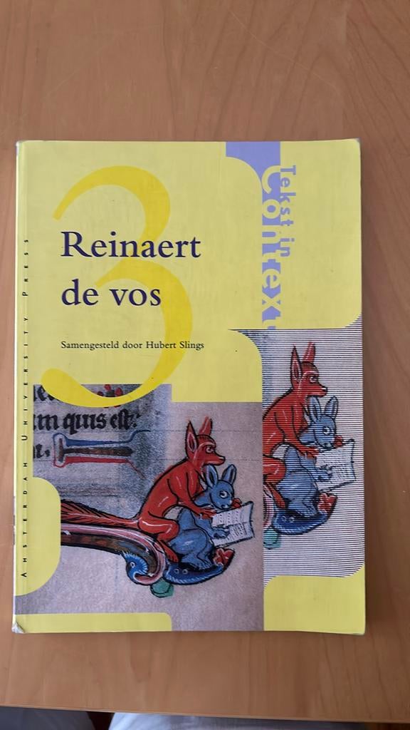 Reinaert de vos, Ophalen of Verzenden, Gelezen