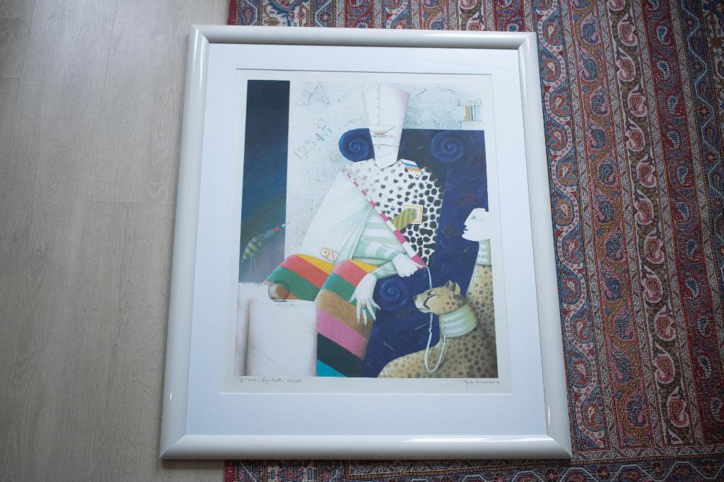 Frank Slabbinck Print 42/99, Lost Wisdom, Enlèvement