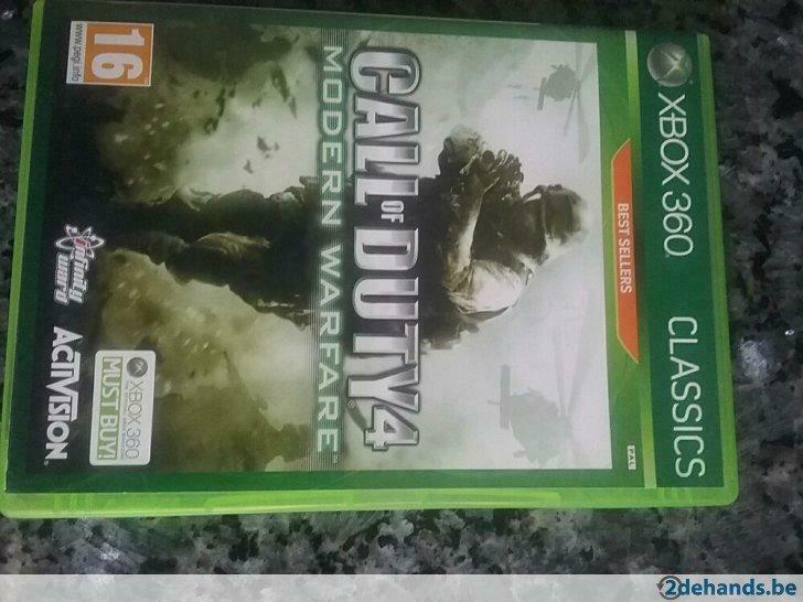 call of duty 4 , modern warfare, Gebruikt