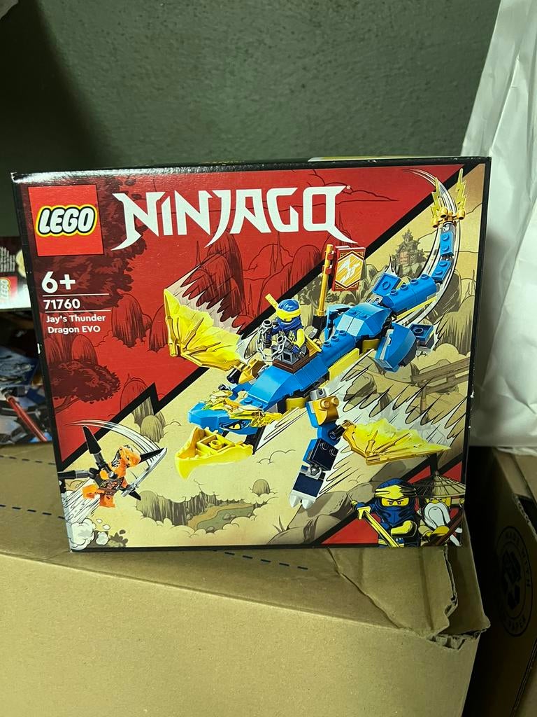 LEGO 71760 Jay's Donderdraak EVO, Ophalen of Verzenden, Zo goed als nieuw, Lego