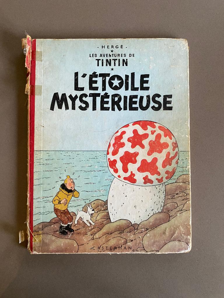 BD Tintin – L’Étoile mystérieuse – B16, Boeken, Stripverhalen, Gelezen, Eén stripboek, Ophalen of Verzenden