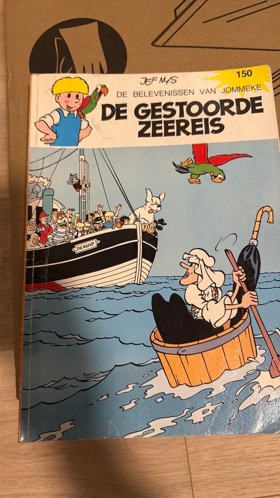 Jommeke de gestoorde reis speciale editie, Boeken, Eén stripboek, Ophalen, Gelezen