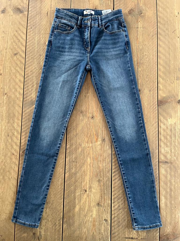 JBC (Fish & Chips) blauwe jeans 152, Kinderen en Baby's, Kinderkleding | Maat 152, Broek, Meisje, JBC, Ophalen of Verzenden