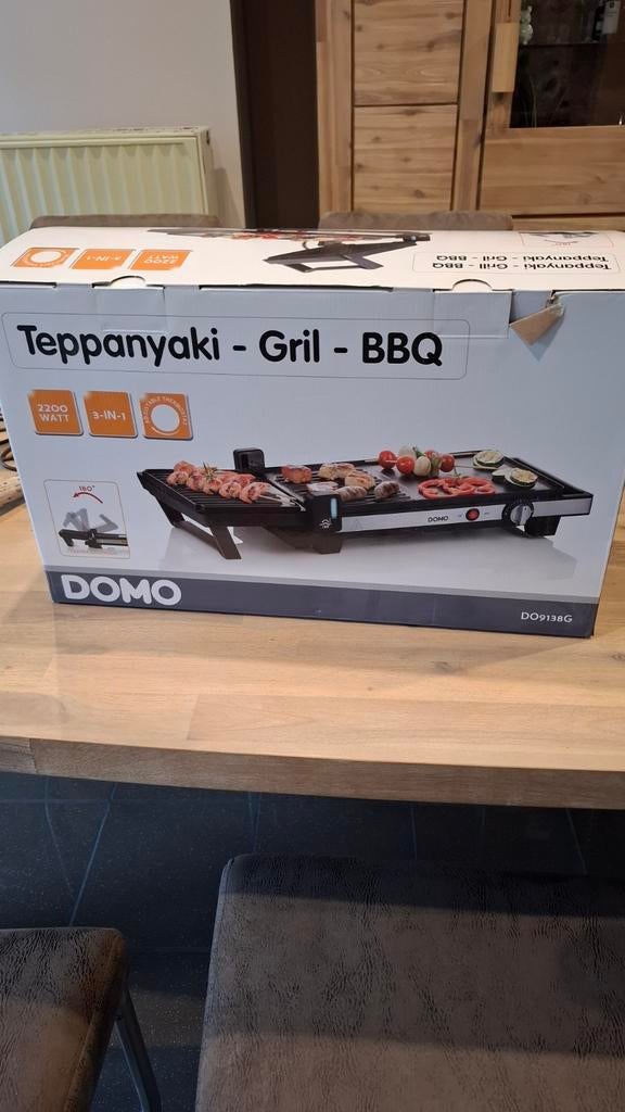 Teppanyaki grill Domo., Ophalen