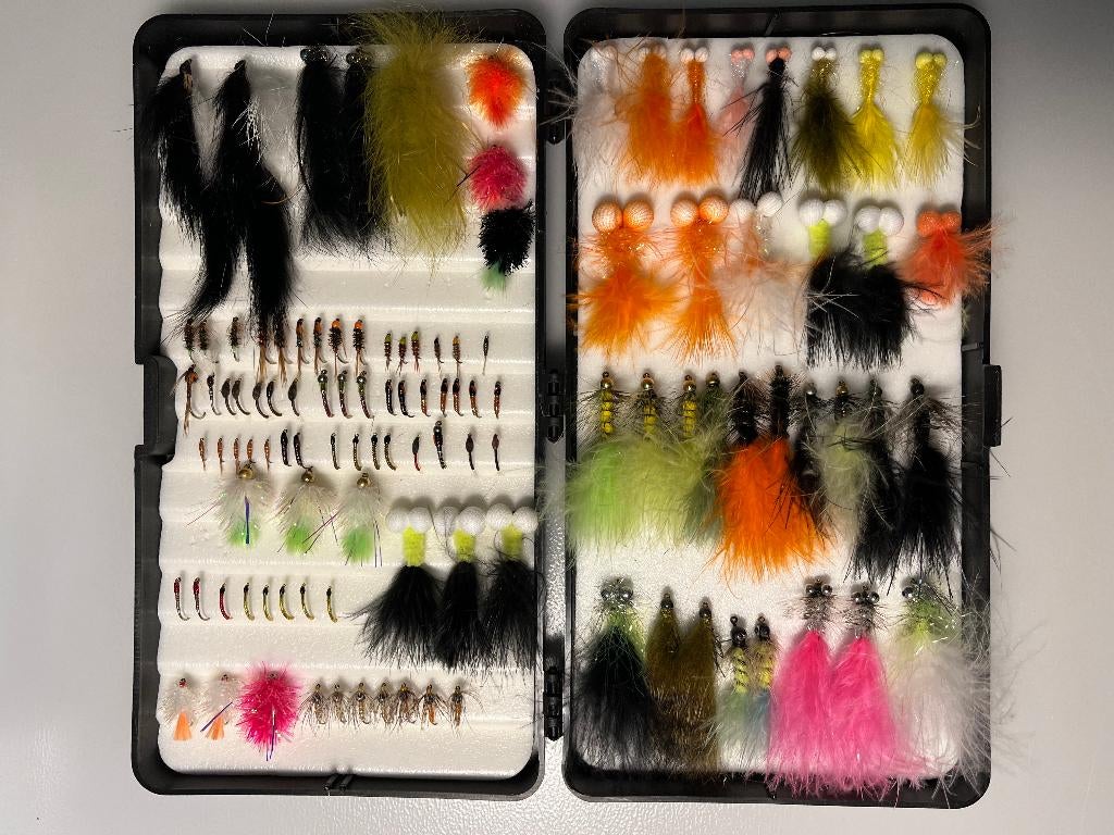 Sélection de 111 mouches Devaux, Fulling Mill etc., Verzenden, Nieuw