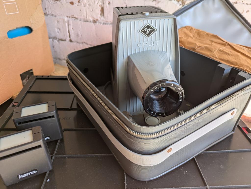 Agfa CP 35 Dia Projector, Ophalen, Gebruikt