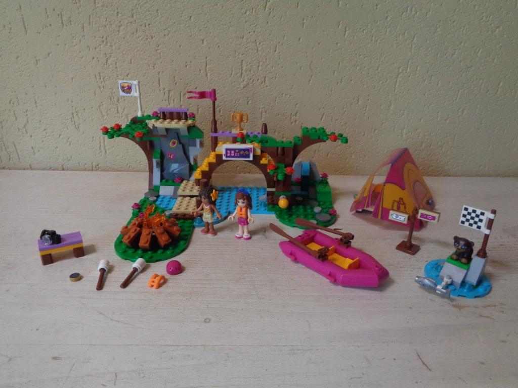 LEGO Friends Avonturenkamp Wildwatervaren - 41121, Ophalen of Verzenden, Gebruikt, Complete set, Lego