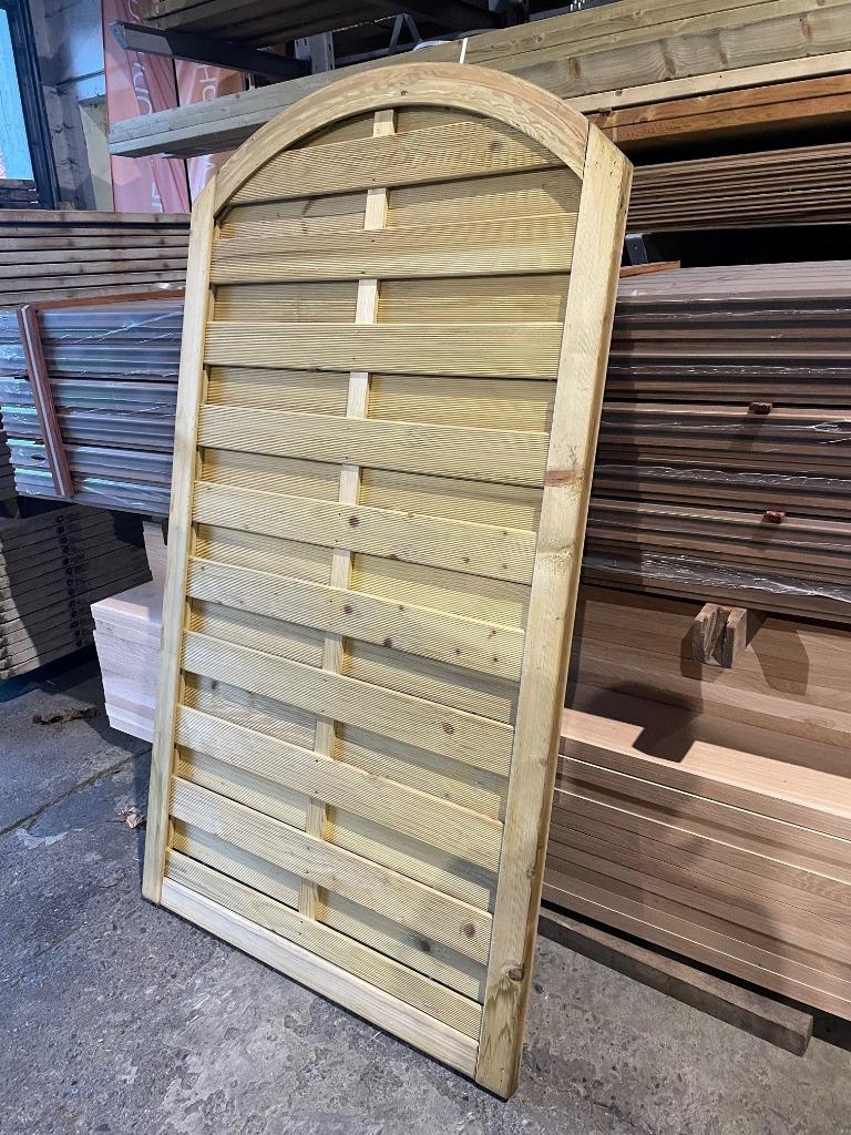 VENTE : Porte de jardin/panneau, Jardin & Terrasse, Portes de jardin, Neuf, Portail battant, Bois, 150 à 200 cm, 100 à 150 cm