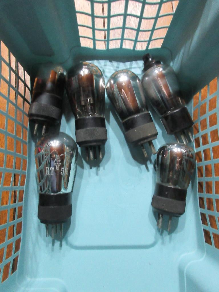 Lot de 6 lampes radio années 1920' pour décoration, Enlèvement ou Envoi