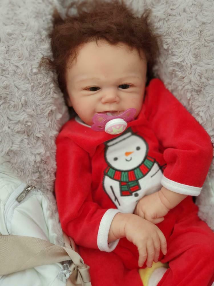 reborn baby's, Verzamelen, Poppen, Ophalen, Zo goed als nieuw