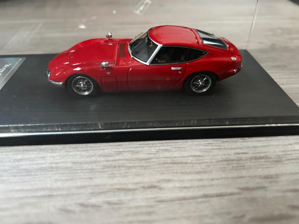 Toyota 2000 GT - 1/43 - HPI Mirage, Ophalen, Zo goed als nieuw, Auto, Overige merken