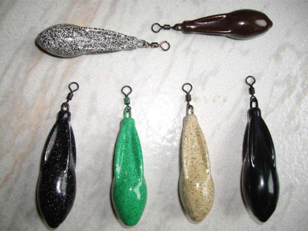 Bullet Pear loodjes, vleugellood 85 - 105 - 130 - 155gr, Watersport en Boten, Hengelsport | Karpervissen, Ophalen of Verzenden