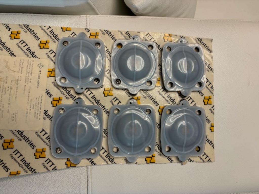 Membramen luchtpomp/diaphragm ITMF diverse maten nieuw, Ophalen of Verzenden, Nieuw