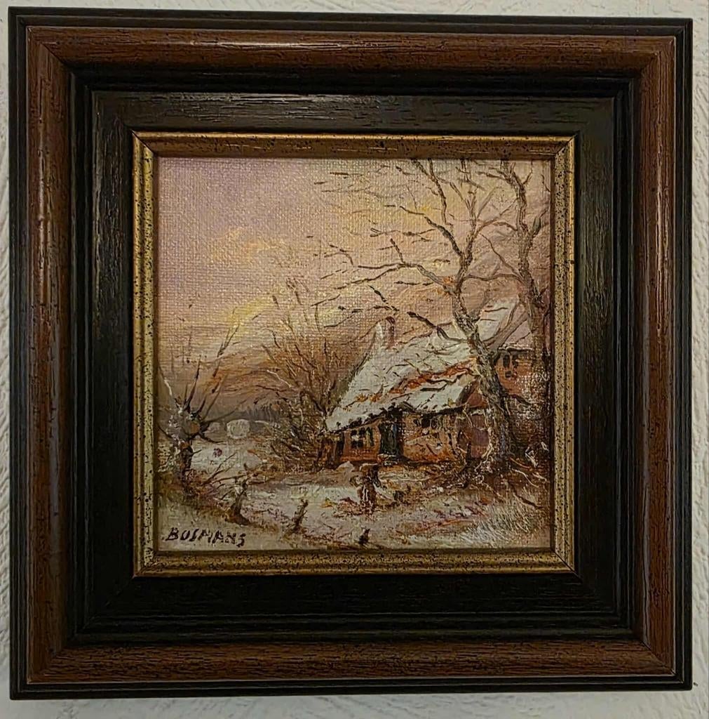 Schilderij Bosmans, Antiek en Kunst, Ophalen of Verzenden