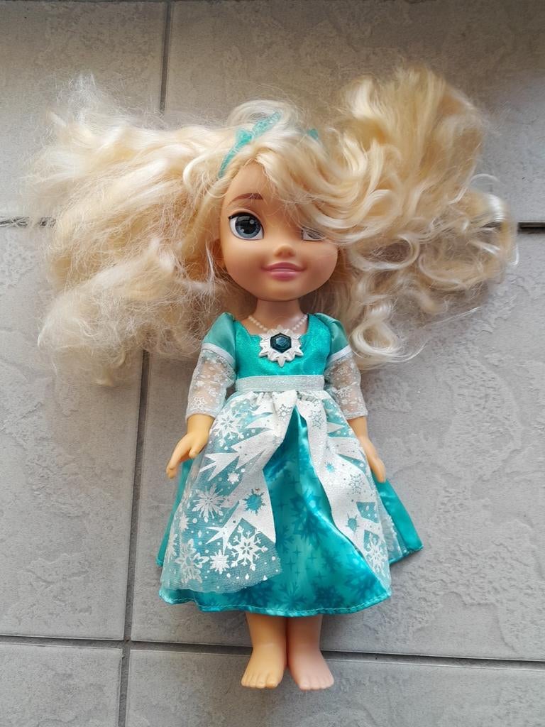 Frozen zingende pop, Verzamelen, Ophalen, Zo goed als nieuw, Pop