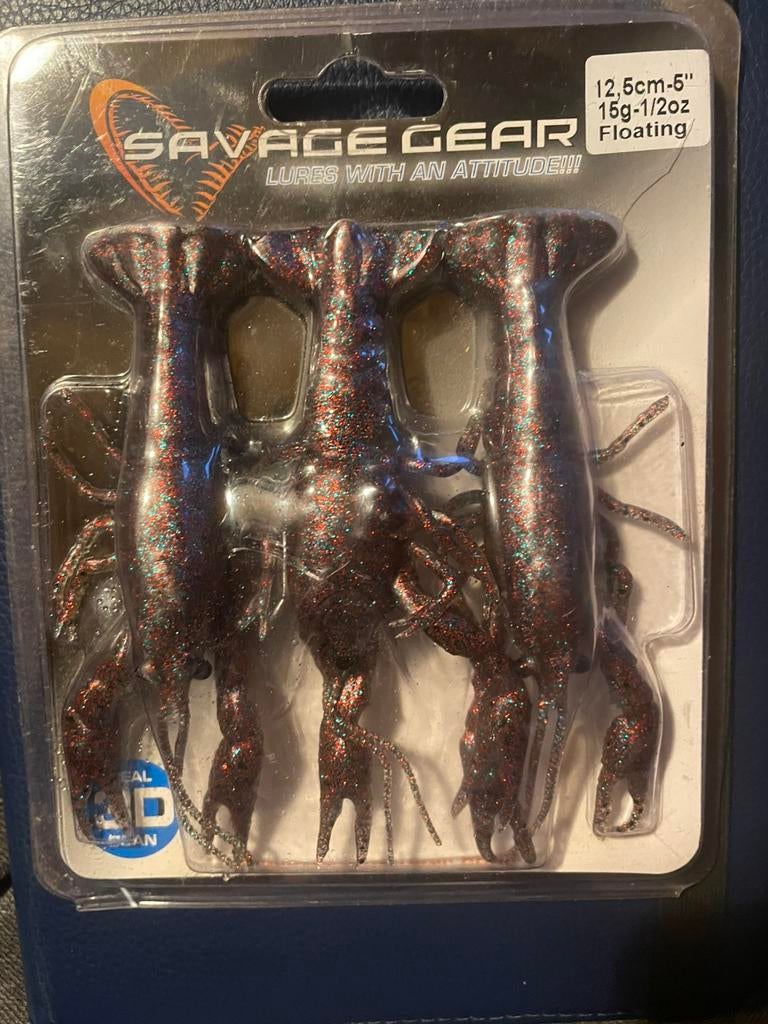 Savage gear 3D kreeftjes, Sports nautiques & Bateaux, Pêche à la ligne | Poissons prédateurs, Enlèvement, Neuf