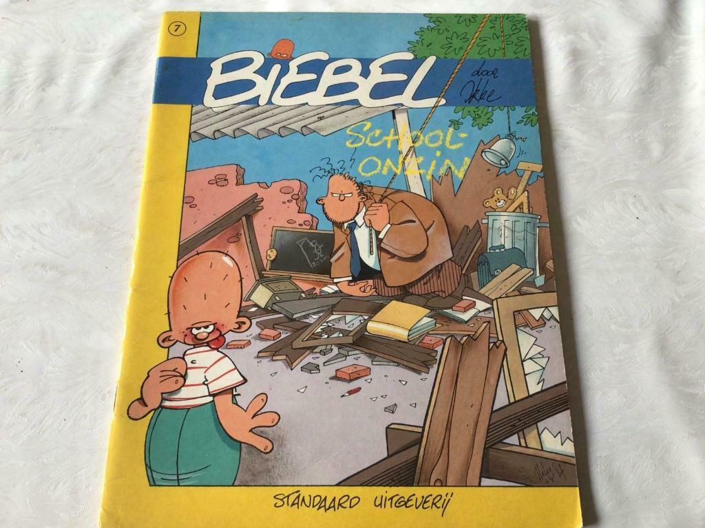 Strip Biebel school onzin 1987 standaard uitgeverij, Enlèvement ou Envoi, Utilisé