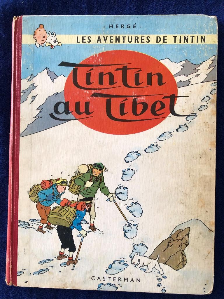Tintin au Tibet EO, Boeken, Stripverhalen, Gelezen, Eén stripboek, Ophalen of Verzenden