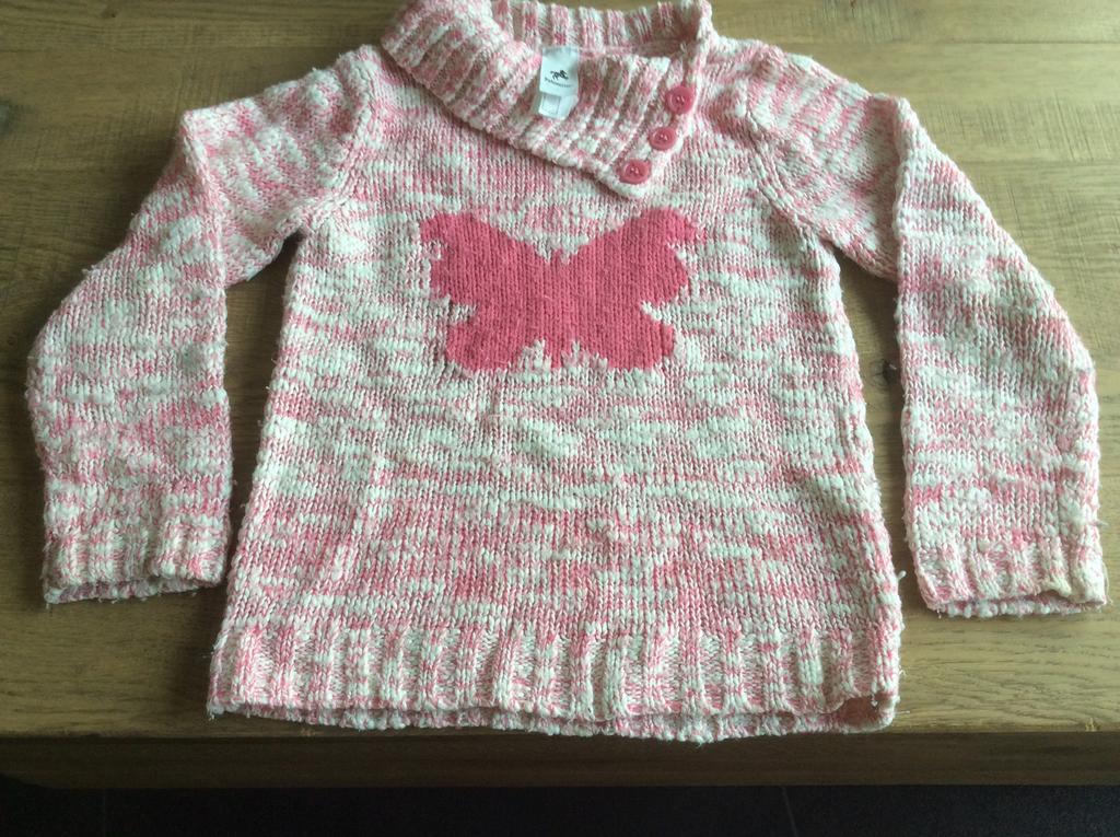 Roze trui maat 122, Kinderen en Baby's, Ophalen of Verzenden, Zo goed als nieuw