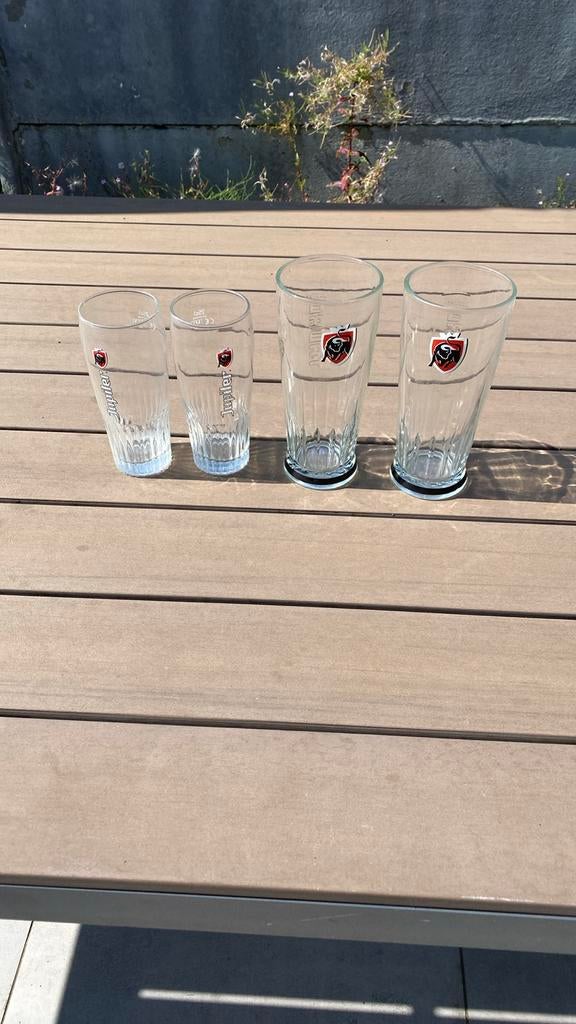 Bierglazen Jupiler, Enlèvement ou Envoi, Comme neuf, Verre à bière
