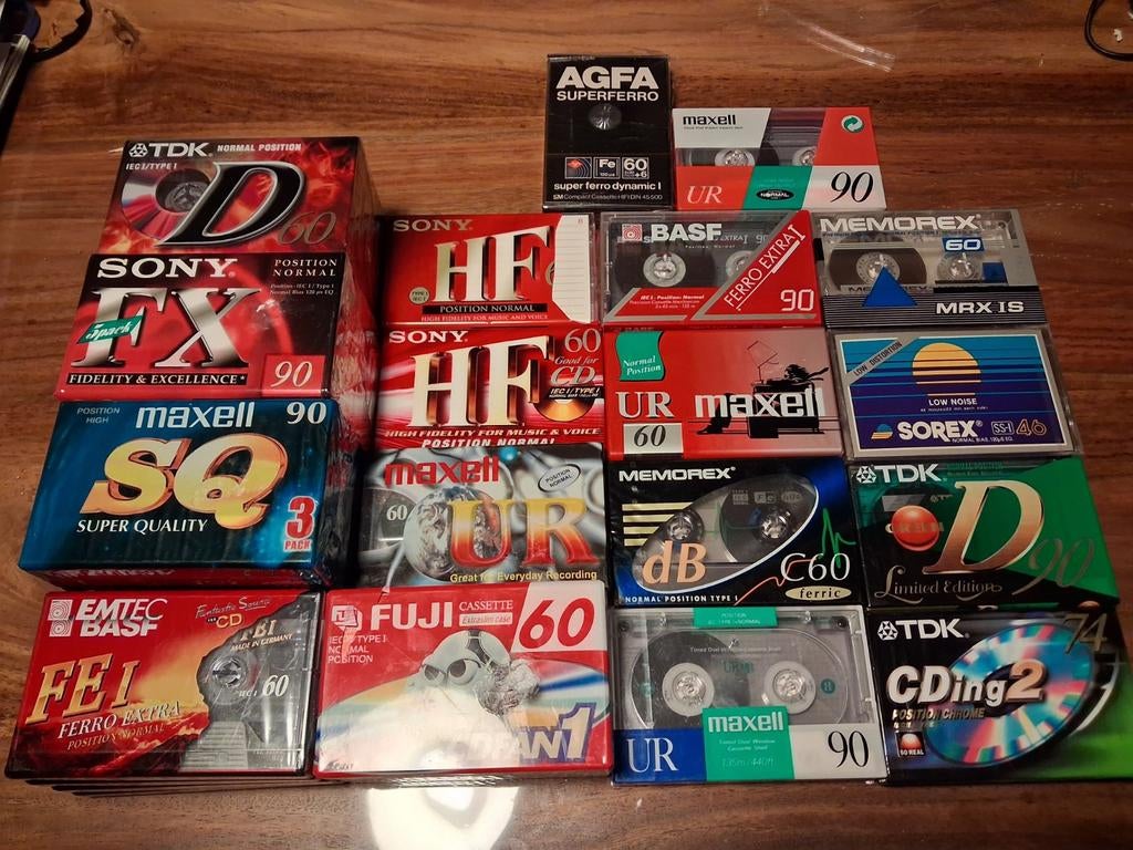 Nieuwe audio cassettes, Enlèvement