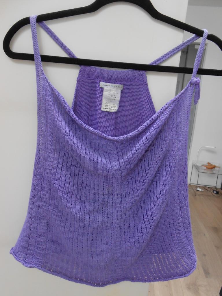 Sarah Pacini, Sarah Pacini, Enlèvement ou Envoi, Porté, Violet