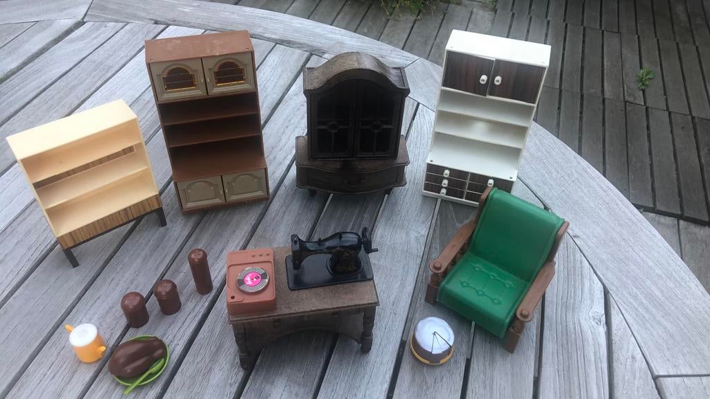 Vintageset Barbie, Kinderen en Baby's, Speelgoed | Poppen, Ophalen of Verzenden, Gebruikt, Barbie