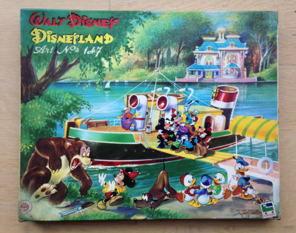 Disneyland stempeldoos Milano - jaren 60, Verzamelen, Ophalen of Verzenden, Mickey Mouse, Gebruikt