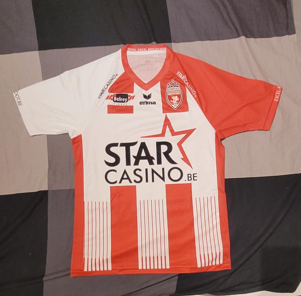 Maillot officiel stock pro Royal Excel Mouscron, Maat M, Ophalen of Verzenden, Nieuw, Shirt