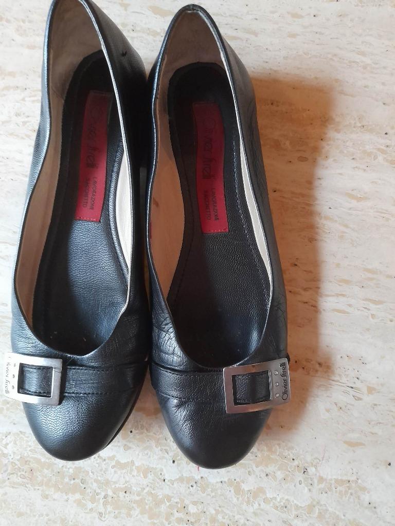 Ballerina Flats zwarte damesschoen van 'Olivier Strelli'  36, Kleding | Dames, Olivier Strelli, Zwart, Gedragen, Ballerina's