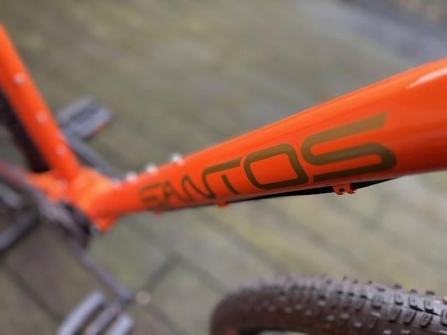 Santos 4.29/adventure lite L Pinion C1.12 gates TESTFIETS, Geen vering, Ophalen, Zo goed als nieuw
