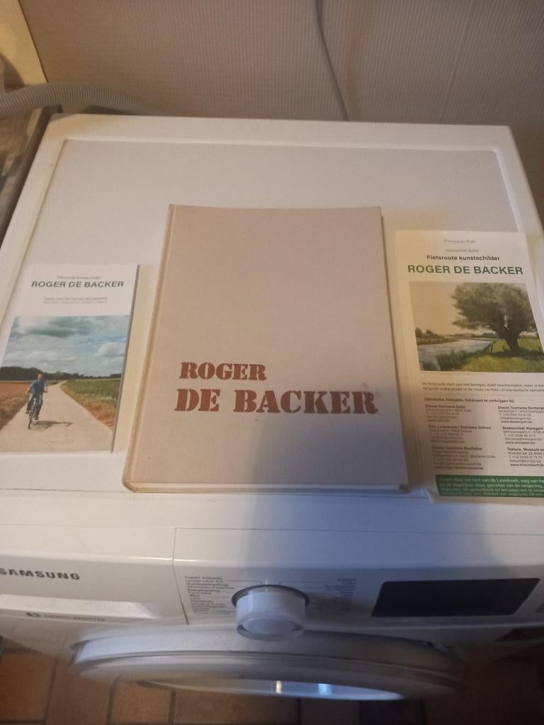 Boek kunstschilder Roger De Backer, Antiek en Kunst, Ophalen