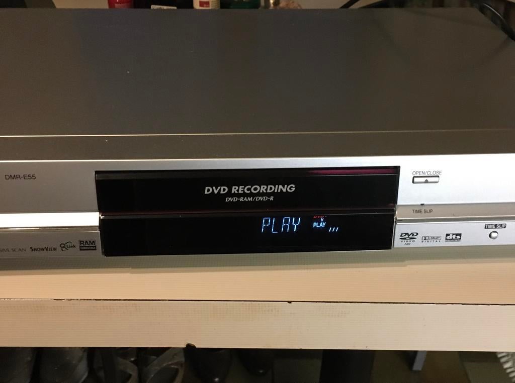 Panasonic DVD recorder met afstandsbediening, Enlèvement, Comme neuf