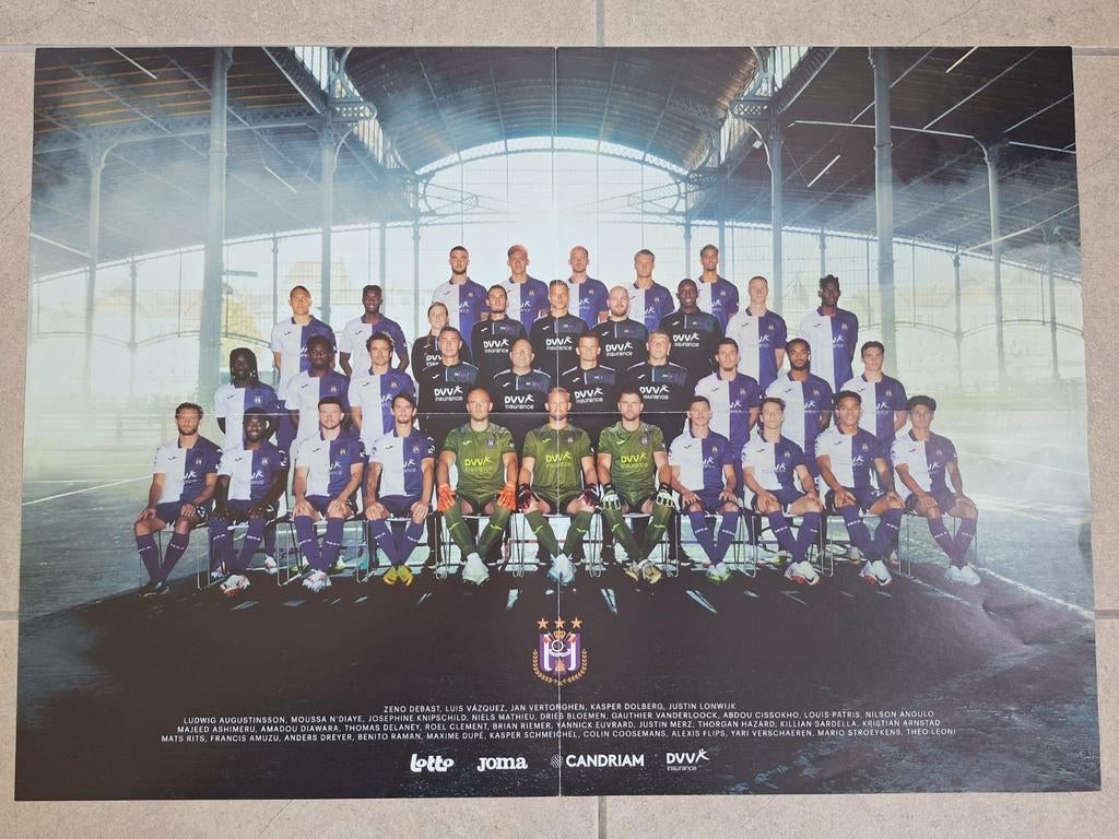 RSCA,  rsc Anderlecht, Enlèvement, Utilisé